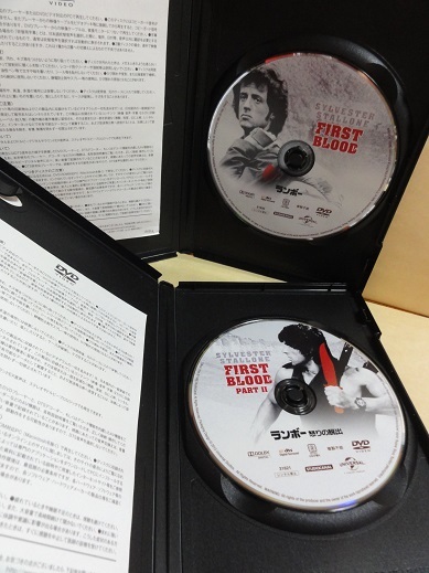 Dvd ランボー 1 2 セット スタジオカナル 日本語吹き替えあり 送料無料 怒りの脱出 シルベスター スタローン の落札情報詳細 ヤフオク落札価格情報 オークフリー スマートフォン版
