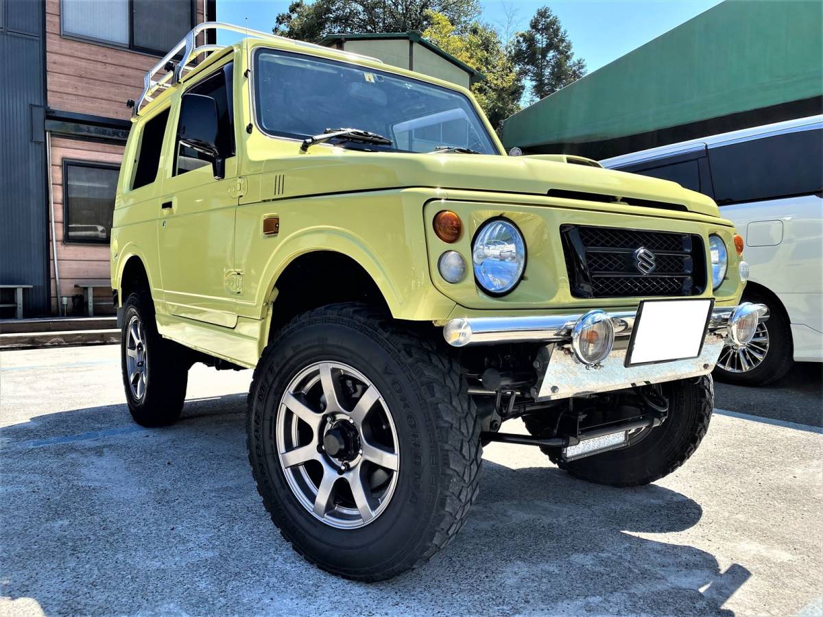 3インチ リフトアップ公認 カスタム多数 ジムニー 車検あり Ja12w Bmw純正色 社外アルミ 大変綺麗な車両です Ja22 Ja11 の落札情報詳細 ヤフオク落札価格情報 オークフリー スマートフォン版