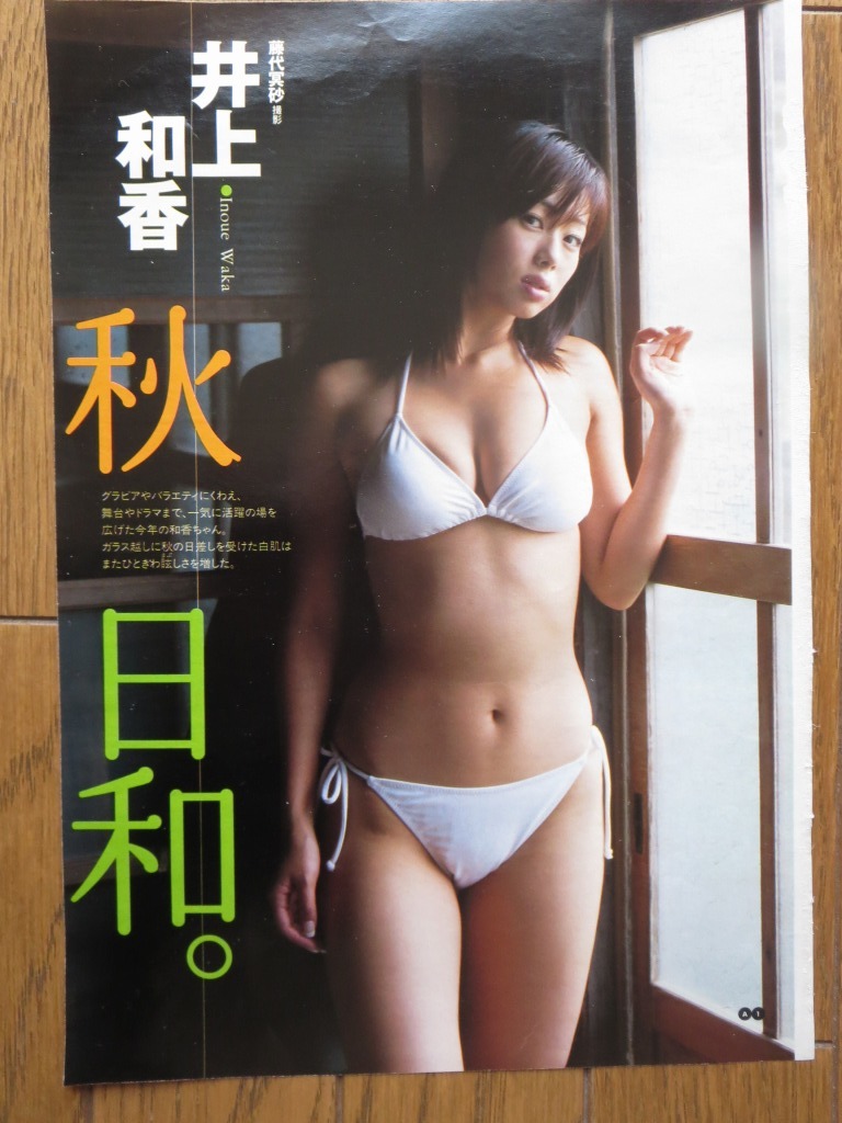 ◎井上和香◎切り抜き◎ □グラビア□井上和香□切り抜き□