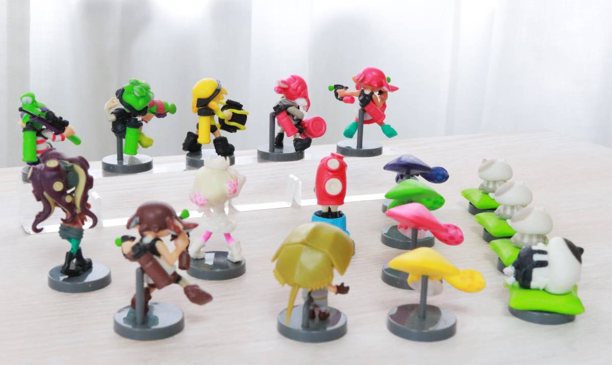 シークレットあり！】チョコエッグ スプラトゥーン フィギュア 16種＋