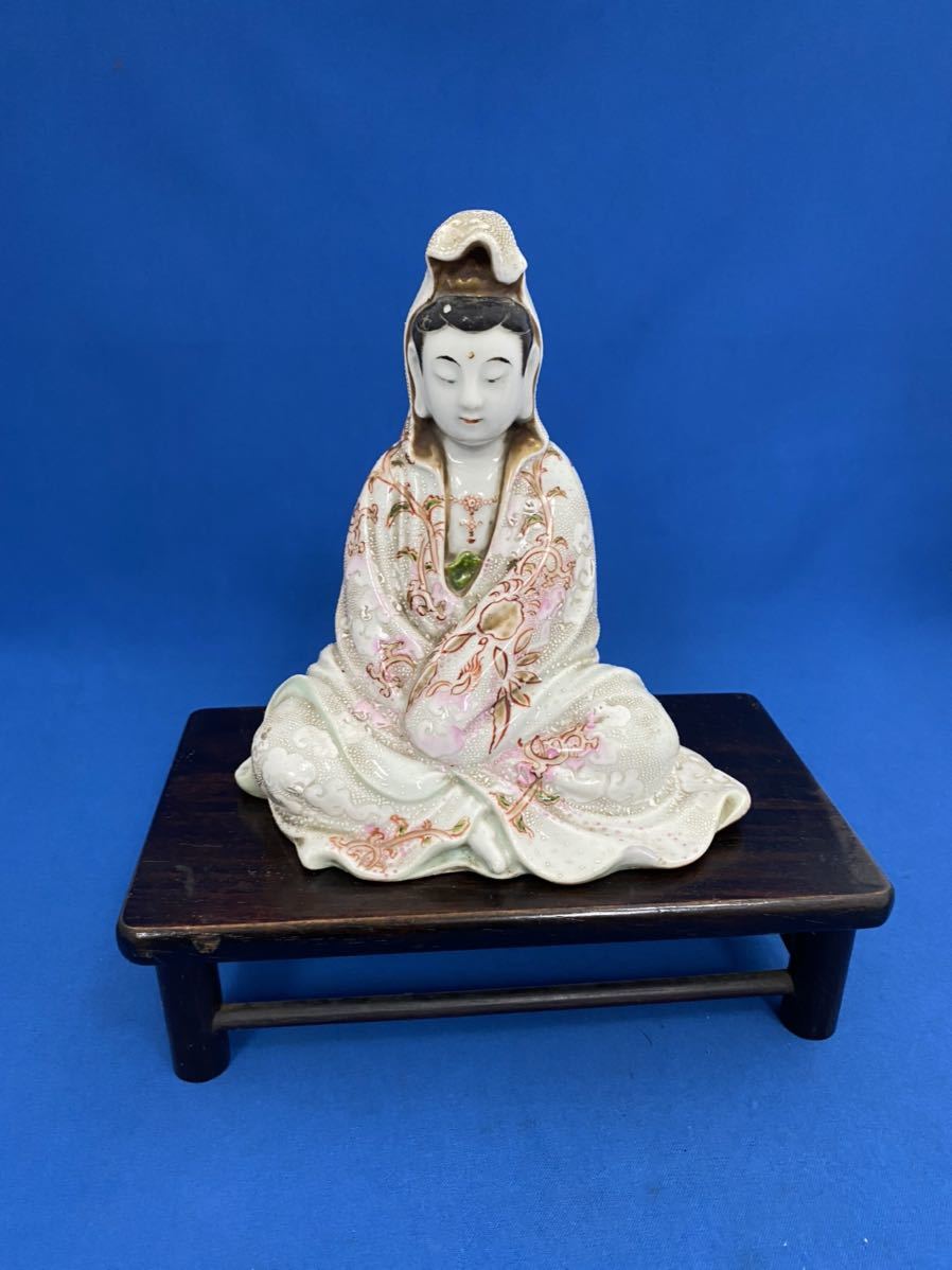 地蔵 お地蔵さん 観音様 お守り 宝珠 陶器