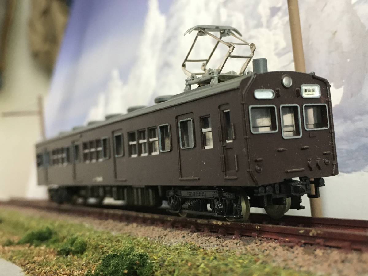 N344）グリーンマックス 72系 クモハ73 先頭車パンタグラフ搭載車 旧型