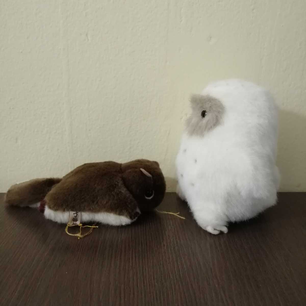 やまね工房 エゾフクロウ 白ふくろう＊ （中古】ノーブランド