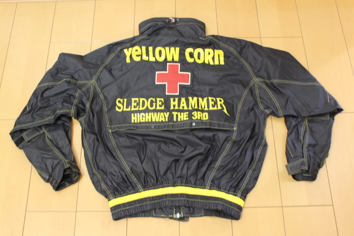 希少❣イエローコーンSLEDCE HAMMERライダースジャケットL秋。冬用 希少❣イエローコーンSLEDCE HAMMERライダースジャケットL秋。冬