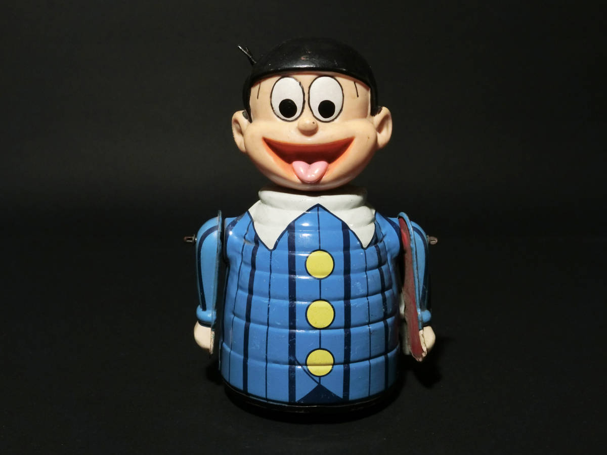 KA【ハッスル おそ松くん イヤミ】当時物ゼンマイ走行ブリキ玩具TIN箱はコピー Yahoo!オークション - 当時物 ハッスルおそ松くん ゼンマイ走行