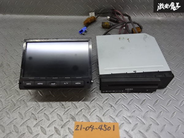 保証付 スバル純正 BP5 BL5 レガシィ 後期 HDDナビ ディスプレイ