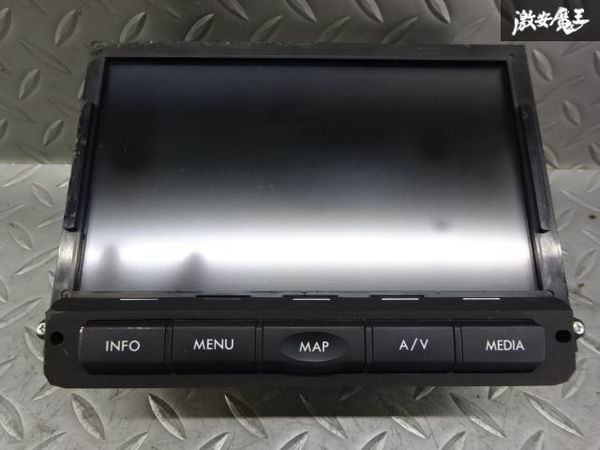 保証付 スバル純正 BP5 BL5 レガシィ 後期 HDDナビ ディスプレイ
