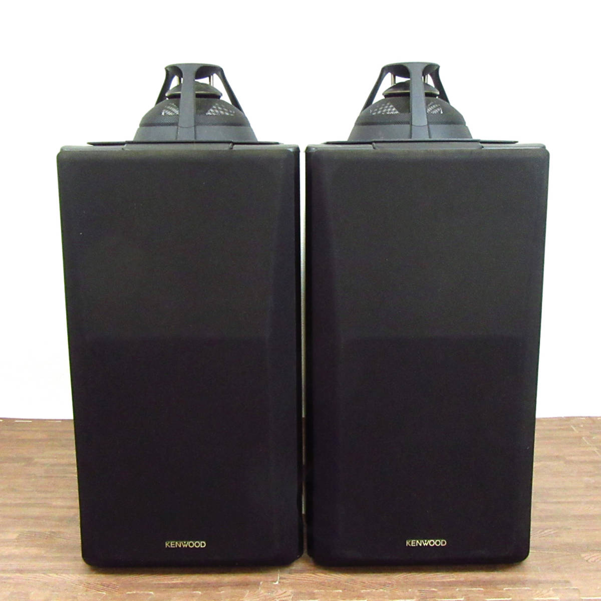 1円 札幌発 KENWOOD S-10M 3WAY スピーカーシステム ペア 音響機材