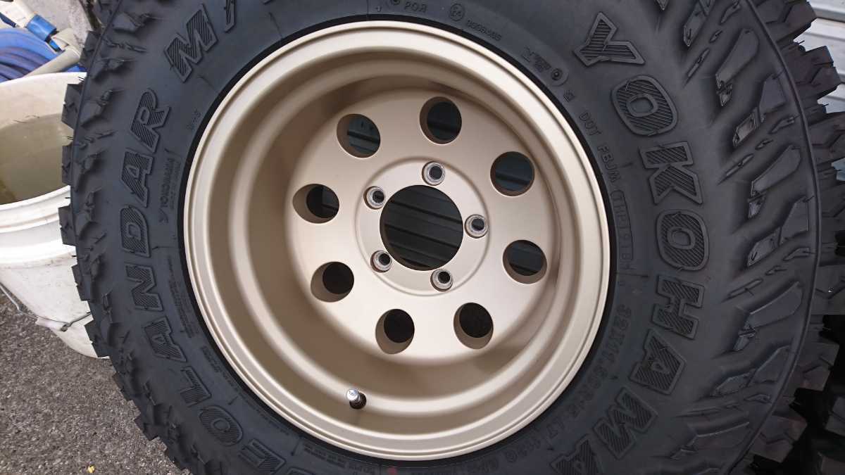 アメリカンレーシング 15インチ ヨコハマ ジオランダー わるい ジムニー
