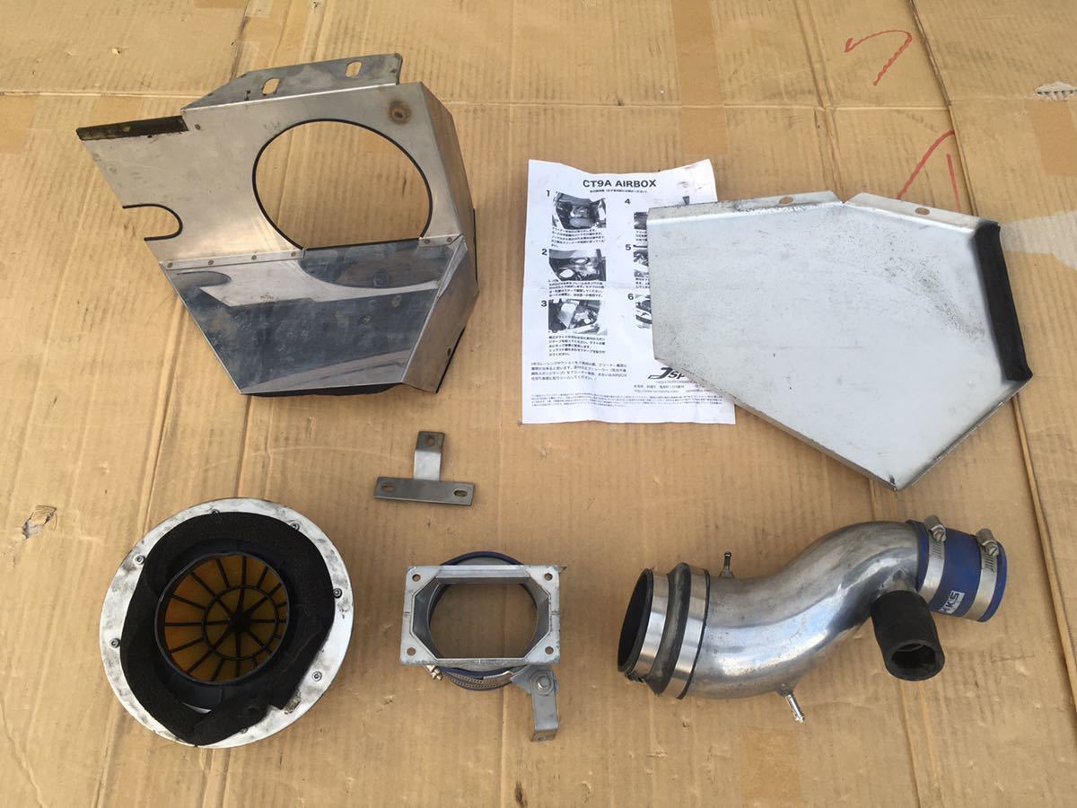 ランエボ Ⅶ Ⅷ Ⅸ CT9A HKS エアクリ マルシェ AIRBOX セット