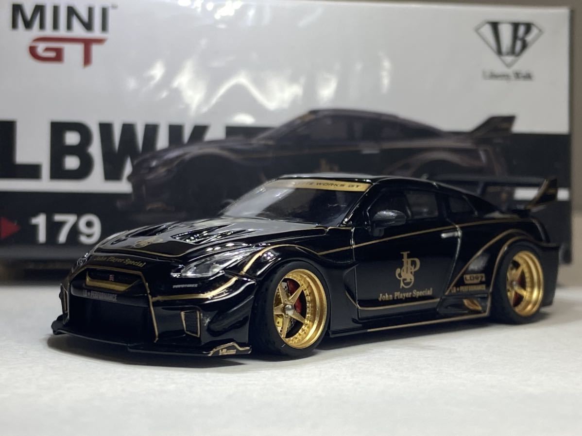 お気にいる 1/64 (右 ミニカー GT MINIGT NISSAN Ver.1 1/64 LBWK 35GT 