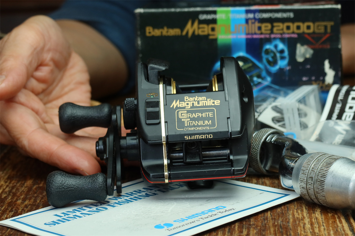 SHIMANO Bantam Magnumlite Plus 2000Sg Old Vintage Used