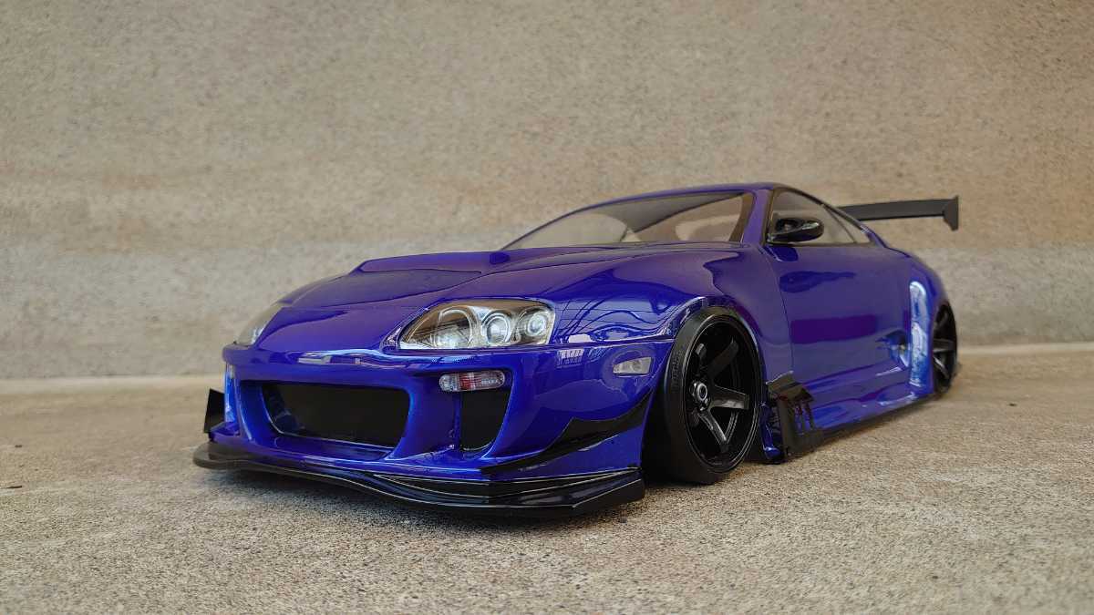 exceed エクシード A80スープラ 1/10 ラジコンボディ