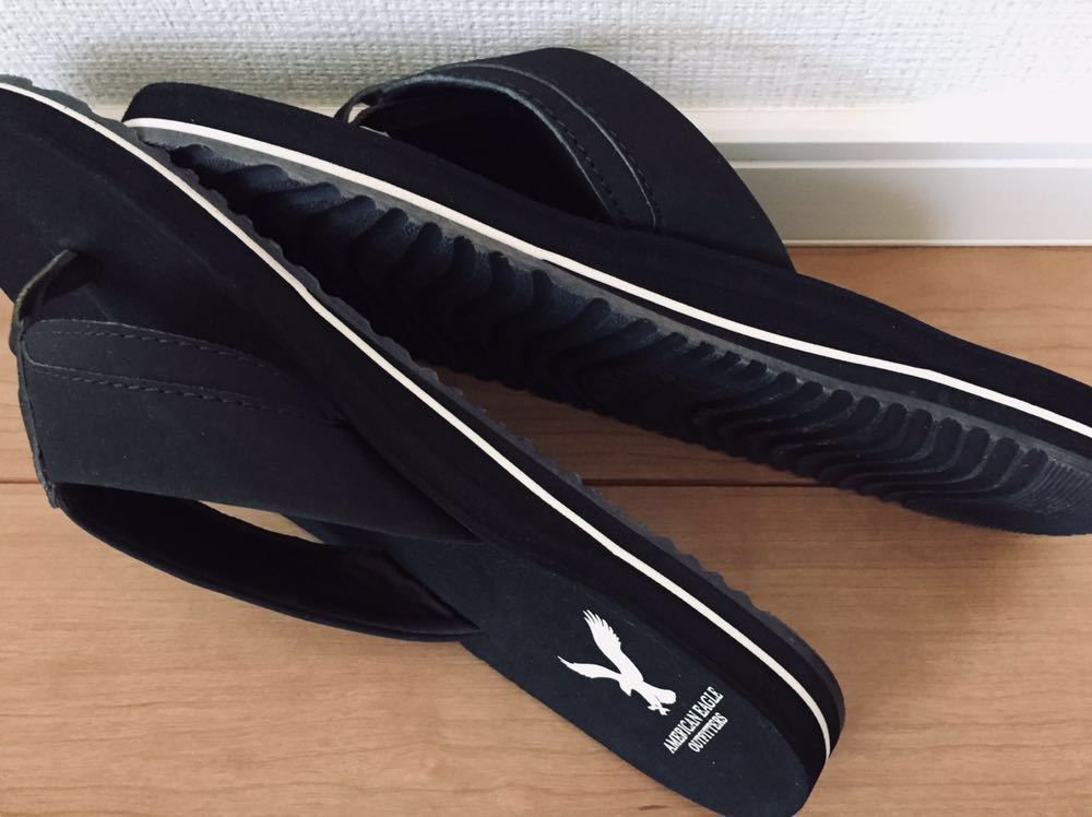新品 メンズ アメリカンイーグル American Eagle Outfutters ビーチサンダル 黒 約26cm 新品 の落札情報詳細 ヤフオク落札価格情報 オークフリー スマートフォン版