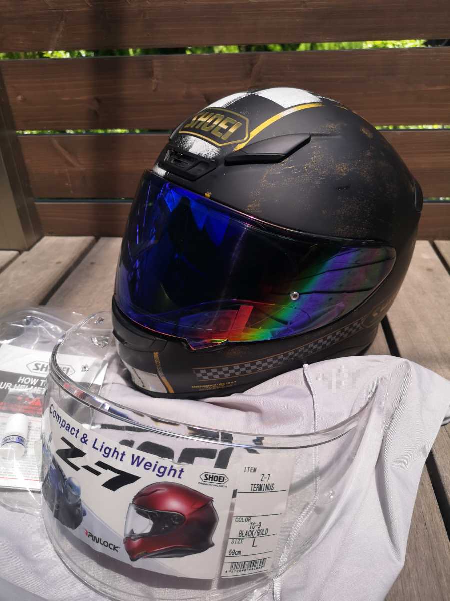SHOEI Z7 TERMINUS ターミナス サイズL SHOEI Z-7 TERMINUS Mサイズ