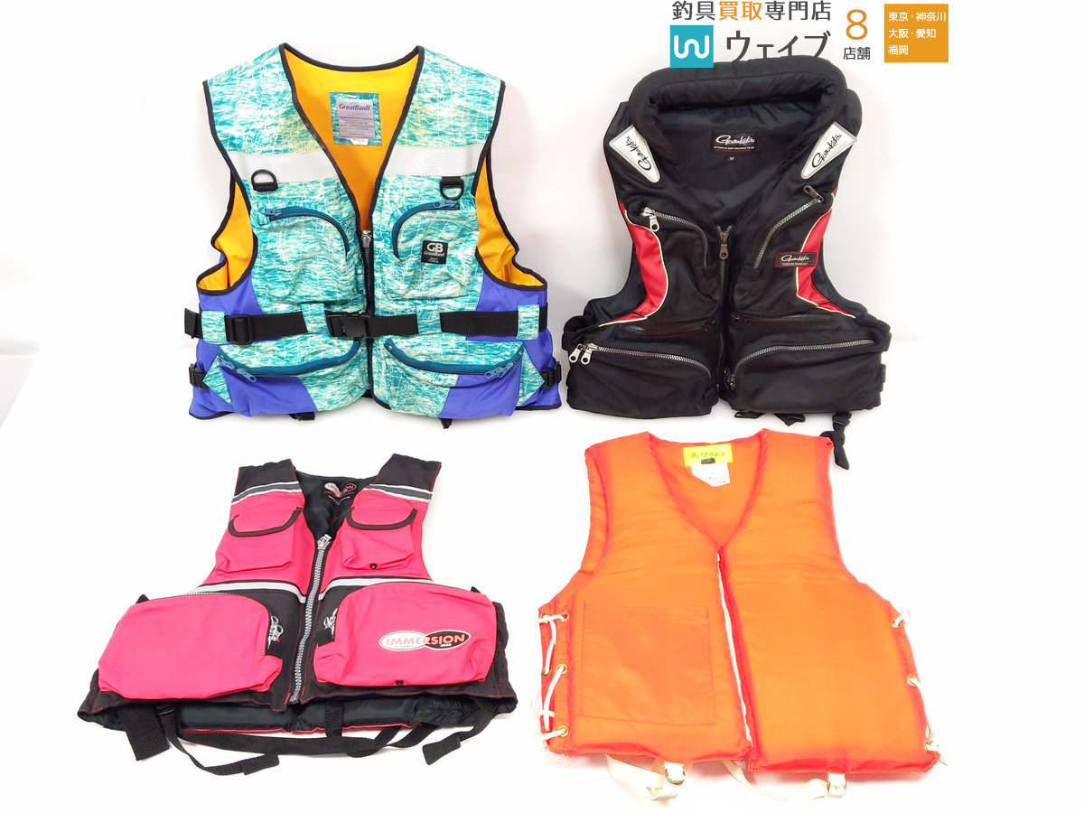 がまかつ　フローティングベスト　GM-2142 がまかつ フローティングベスト GM-2142 サイズ：M・ダイワ グレート