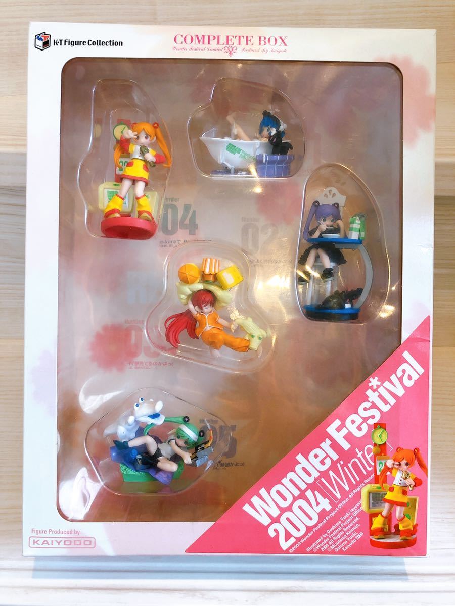 海洋堂 - リセヴィネCOMPLETE BOX Wonder Festival2004Win Amazon.co.jp: K-T Figure Collection リカヴィネ 5体