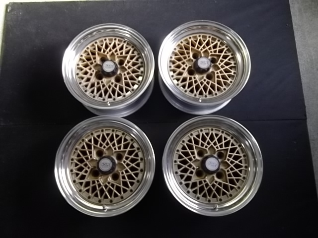 旧車 SSR スピードスター フォーミュラメッシュ 14インチ ゴールド