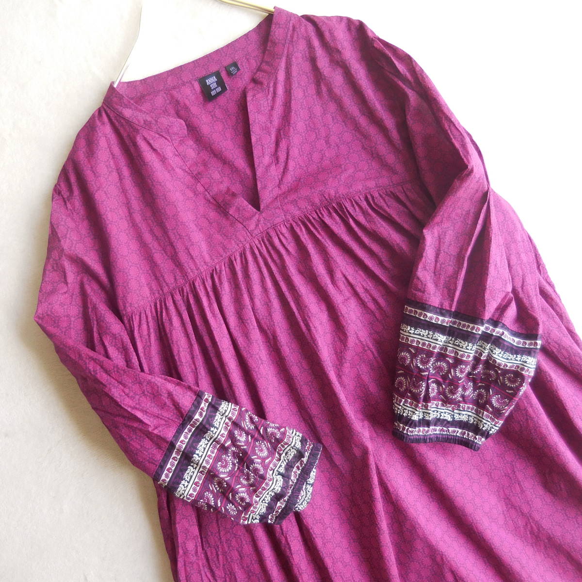 ３点送料無料 Uniqlo Anna Sui ソフトボヘミアンコレクション 大きいサイズ コットン ロング ワンピース Xxl キャミワンピース付き の落札情報詳細 ヤフオク落札価格情報 オークフリー スマートフォン版