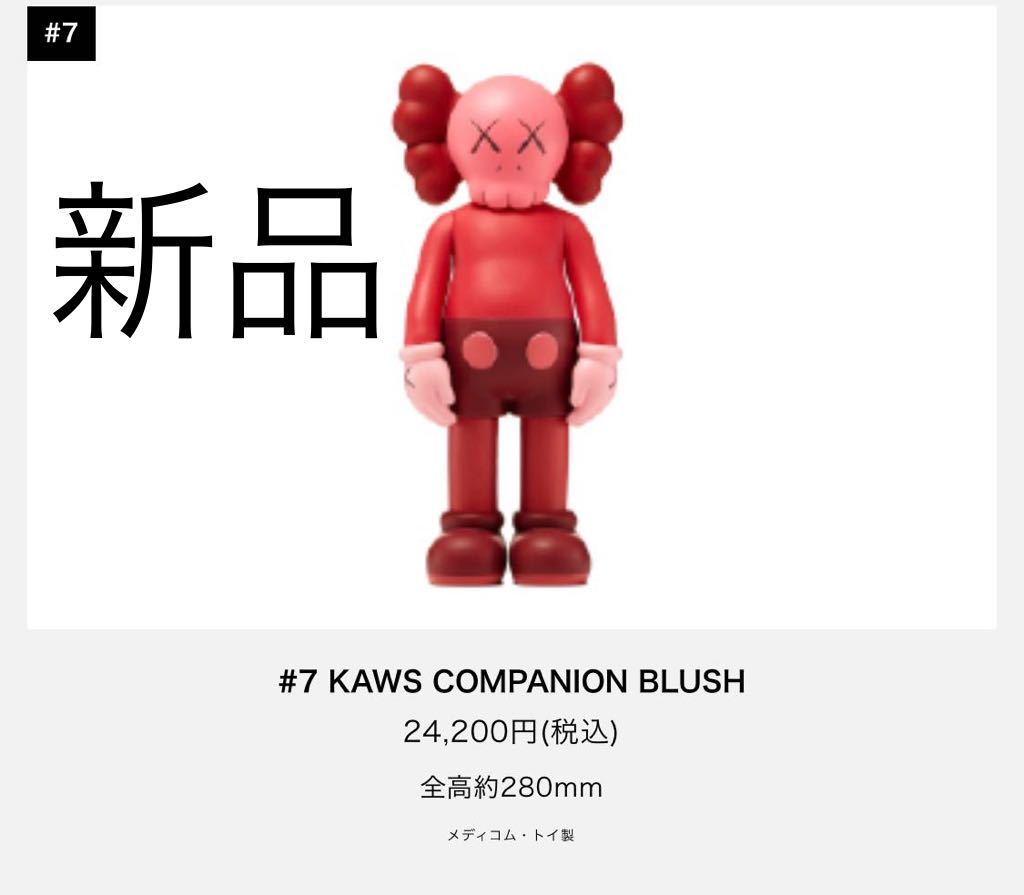 KAWS COMPANION BLUSH #7 カウズ TOKYO FIRST MEDICOM TOY メディコム