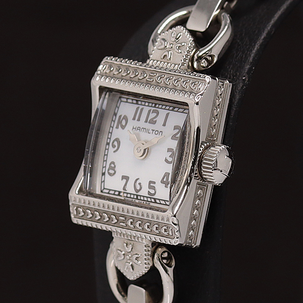 美品】ハミルトン／アメリカンクラシック H312710 シェル／QZ 中古】1