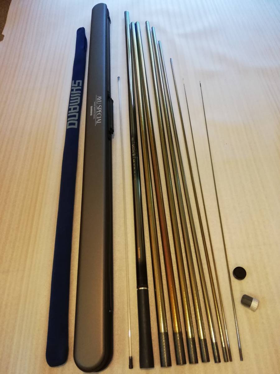SHIMANO シマノ AYU SPECIAL 競 急瀬 90-95 HR 290g替穂先・竿袋
