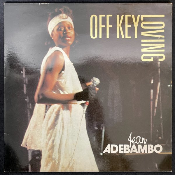 ☆レア オリジナル UK盤 LP レコード Jean Adebambo / Off Key Loving
