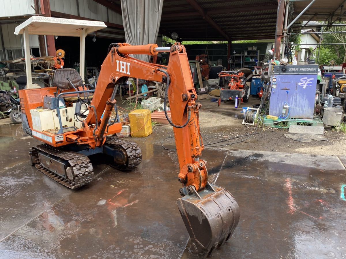 ミニバックホー IHI IS7GX 不動車 ジャンク 長野市