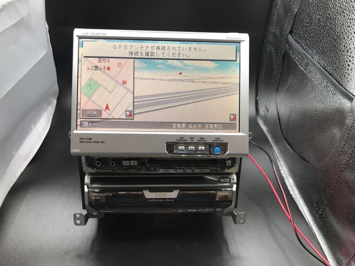 119 【未使用】Pioneer パイオニア AVIC-RZ822-D 楽ナビ 7V型2D(180mm