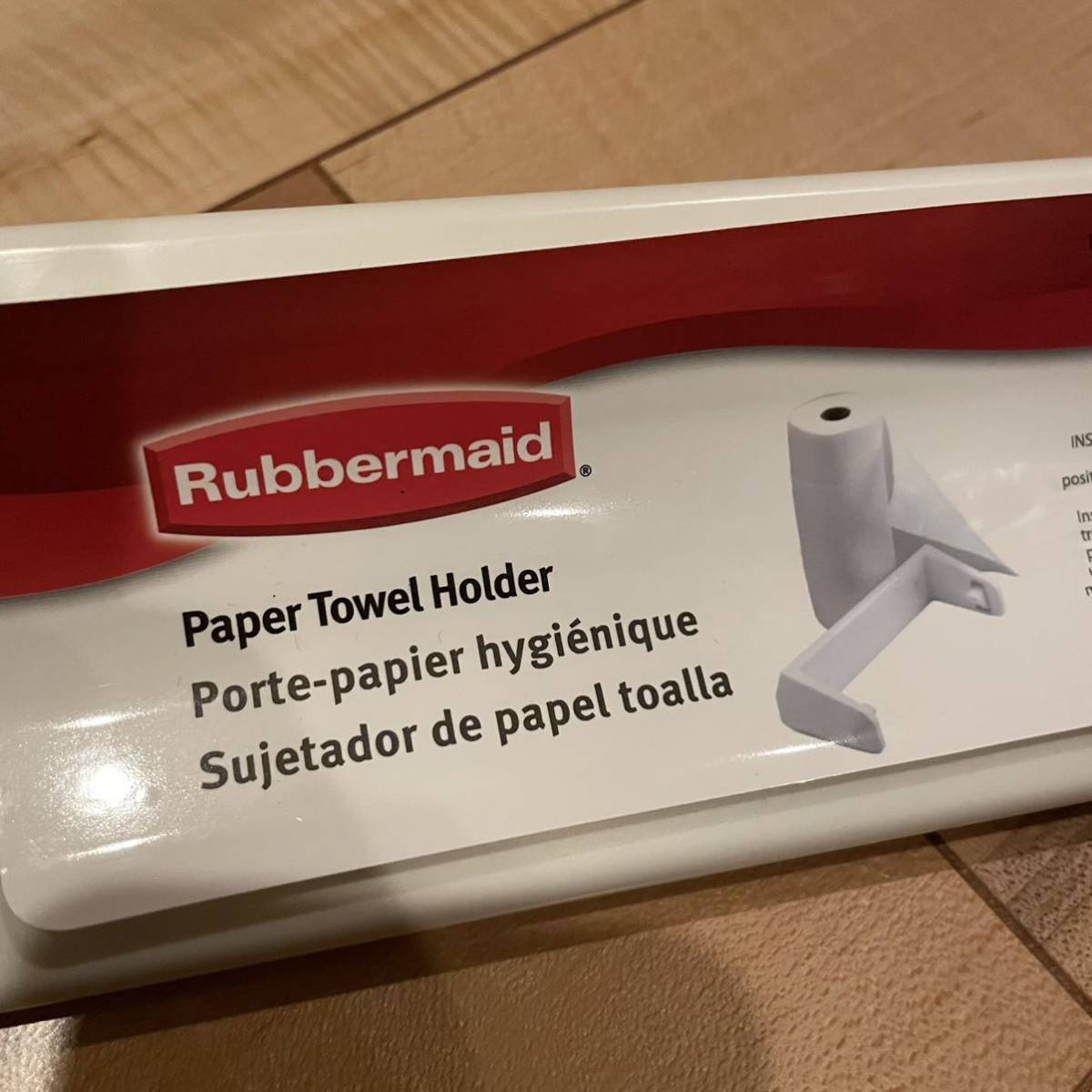 【未使用】Rubbermaid ペーパータオル ホルダー コストコ キッチン ガレージ ラバーメイド アメリカ ハワイ Hawaii 塗装
