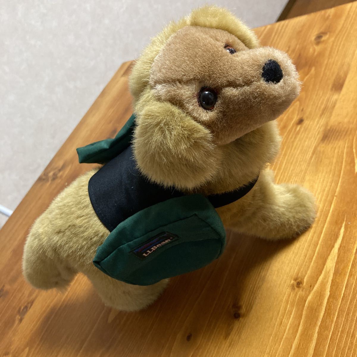 目立った傷や汚れなし】LLBean ぬいぐるみ ゴールデンレトリバー 犬