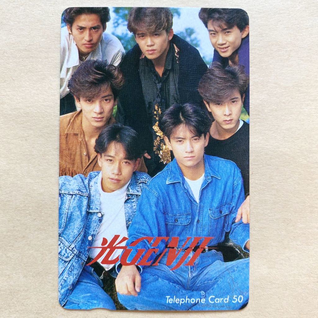 光GENJI デコパージュ　諸星和己　佐藤寛之　山本淳一　壁掛け　飾り Amazon.co.jp: 80年代 当時物【GENJI 特大タペストリー諸星和己