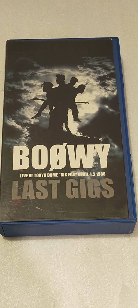 BOOWY ボウイ / LAST GIGS VHS 超貴重 氷室京介 布袋寅泰 マリオネット