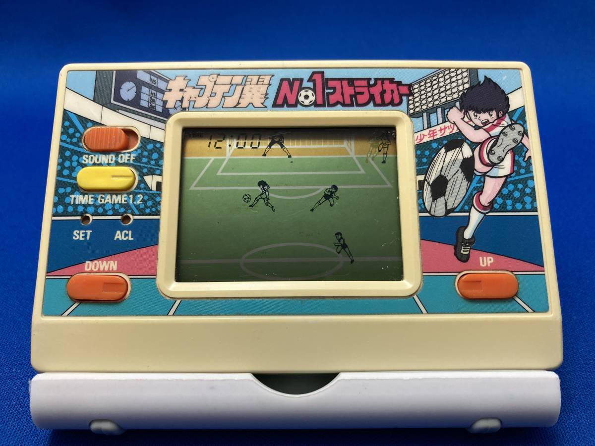 やや傷や汚れあり 動作メンテ品 Lsiゲーム キャプテン翼 No 1ストライカー ゲームウォッチ Lcd バンダイ 携帯ゲーム Bandai レトロ の落札情報詳細 ヤフオク落札価格情報 オークフリー スマートフォン版