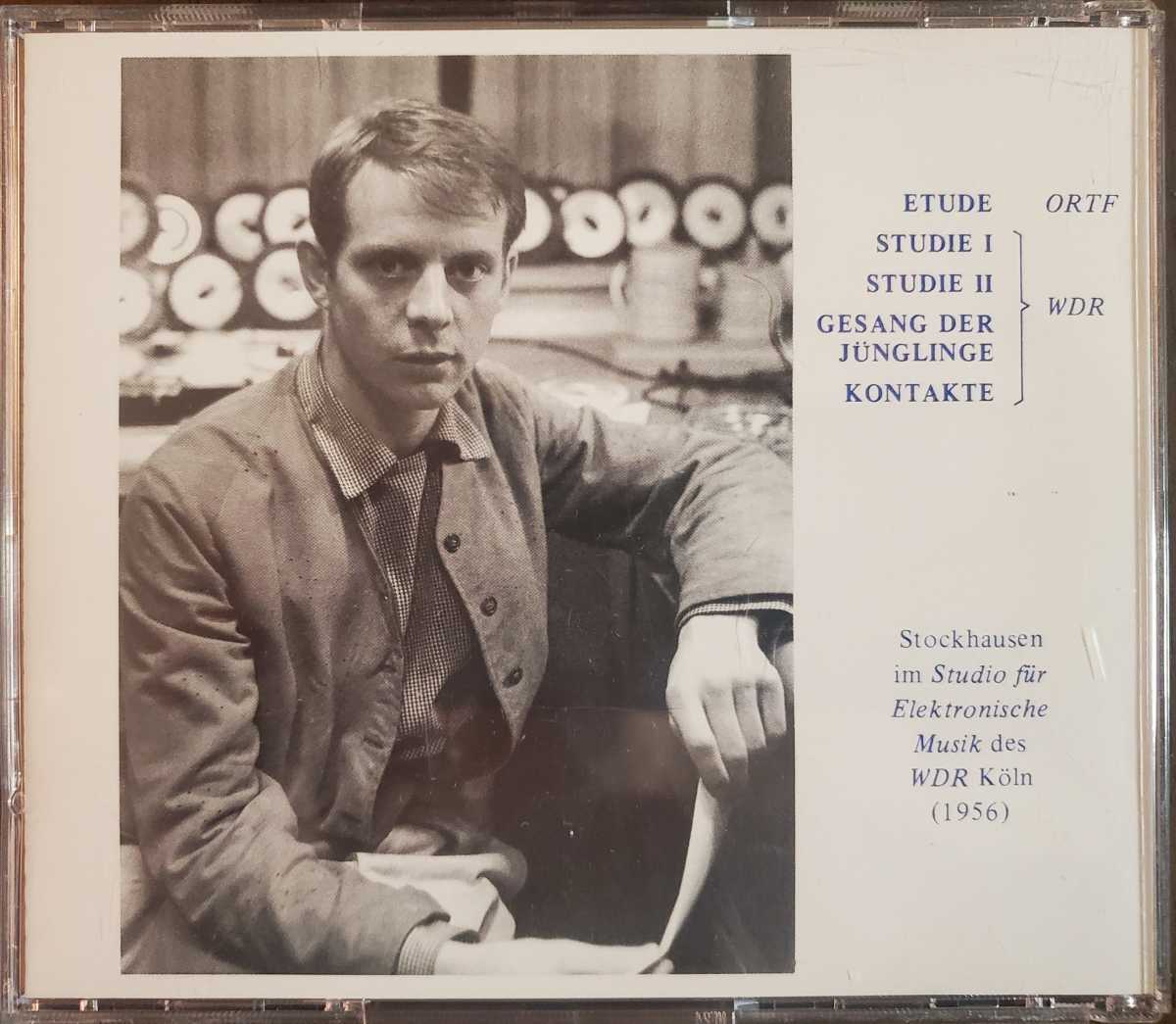 目立った傷や汚れなし】STOCKHAUSEN/ELEKTRONISCHE MUSIK 1952-1960