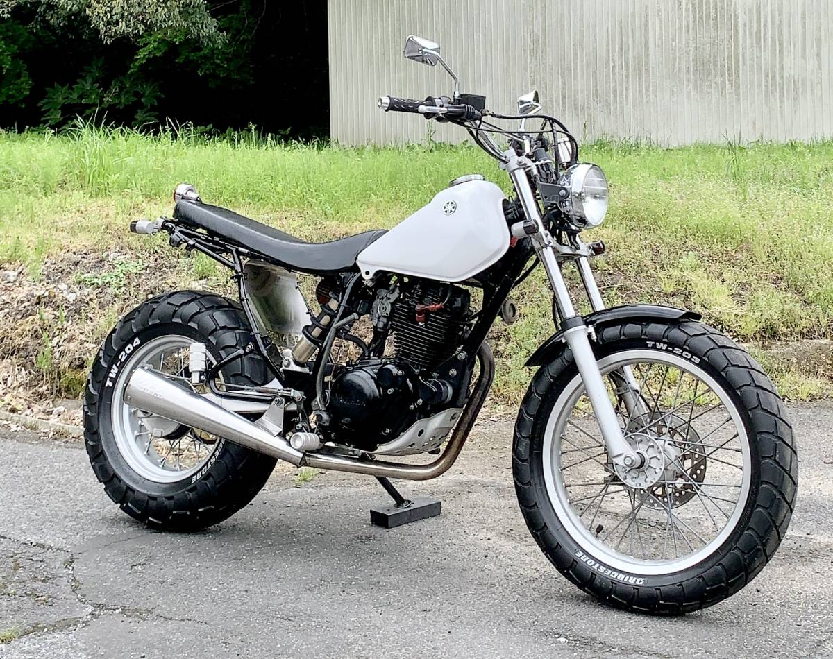 ヤマハ TW200-3 DG07J スカチューンフルカスタム 実働 業者価格