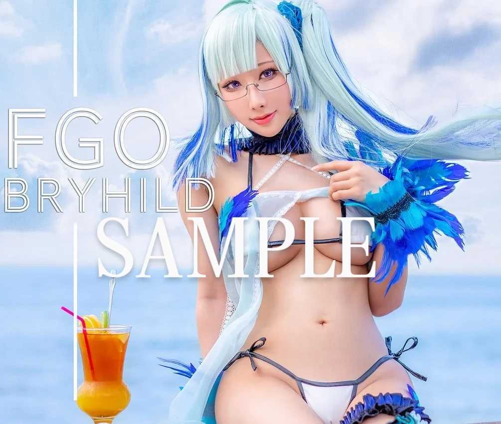 【未使用に近い】HaneAme Cosplay Hane Ame 雨波 コスプレ写真集 ROM 『ブリュンヒルデ』 FGO フェイト 台湾