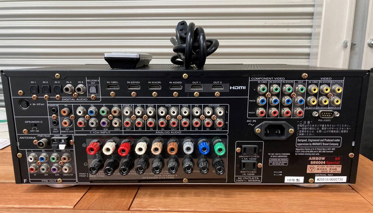 Marantz マランツ AVアンプ SR6004 #ビッーヒ