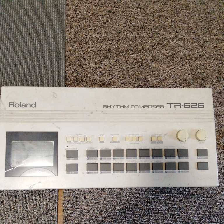 【全体的に状態が悪い】★ Roland ローランド TR-626 Computer Controlled リズムマシン 中古 現状品 難あり ...