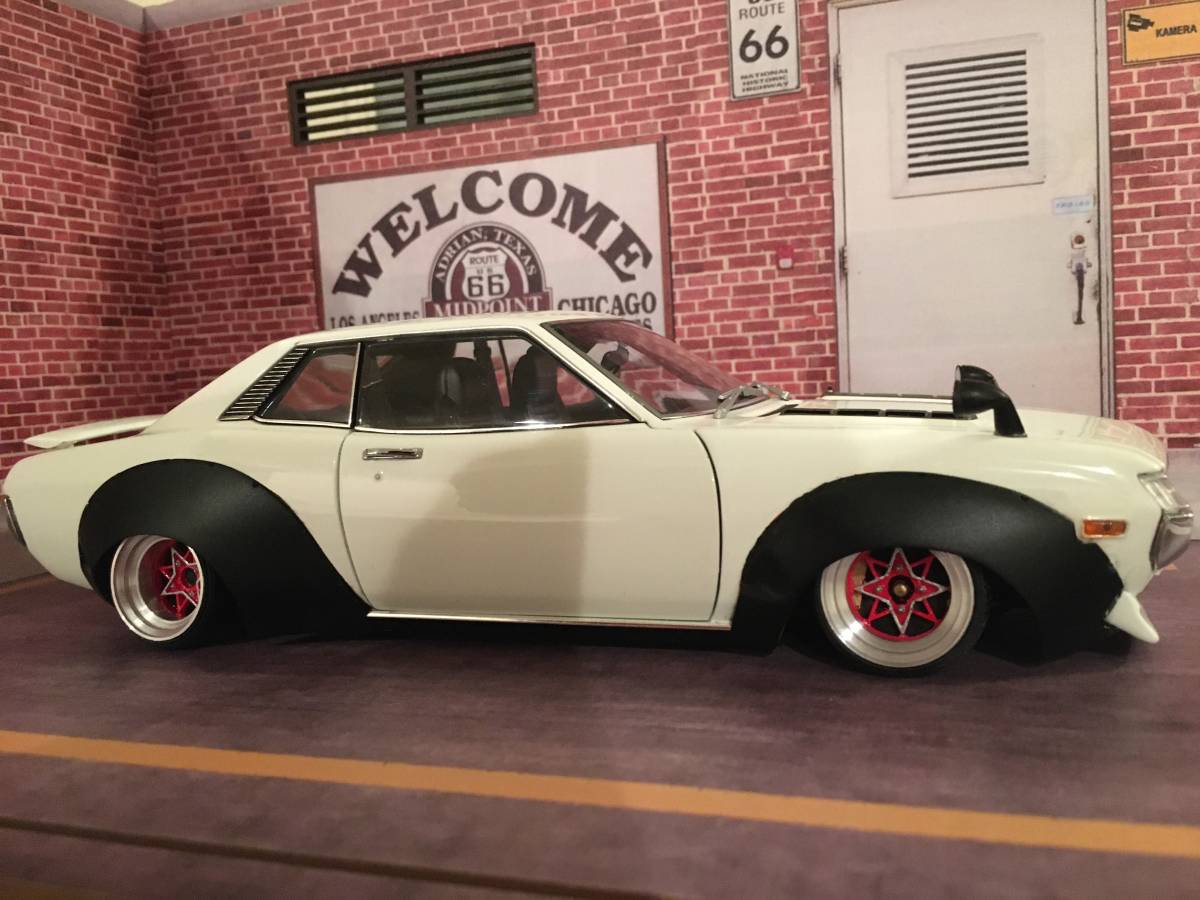 1/18ミニカーオートアートダルマセリカワークスワタナベ深リムカスタム