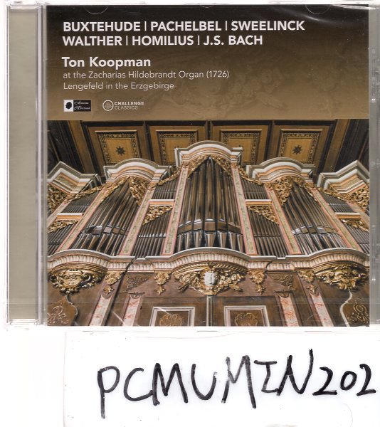 【未使用】TON KOOPMAN at the Zacharias Hildebrandt Organ of 1726 Lengefeld