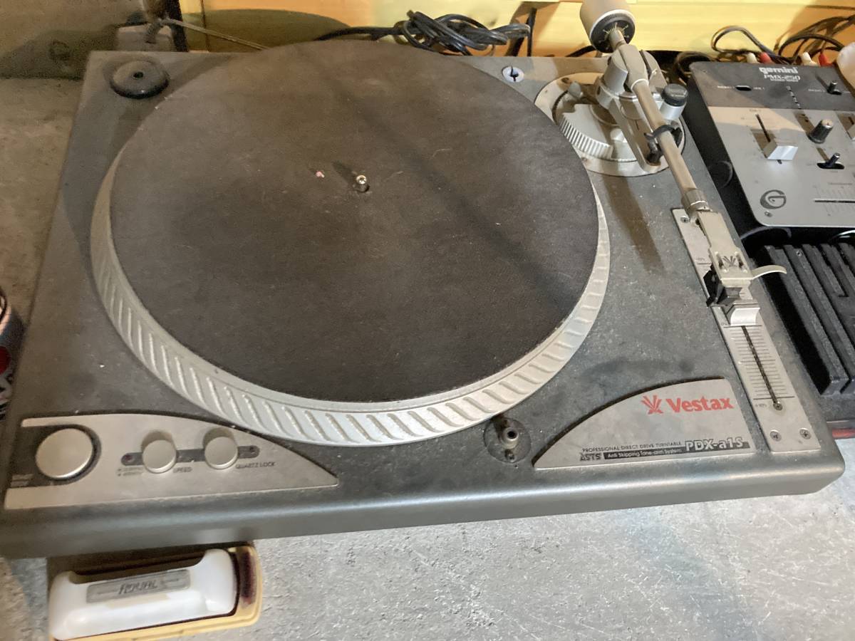 Vestax PDX-a1 MKⅡ ターンテーブル② 中古品 VESTAX ベスタクス