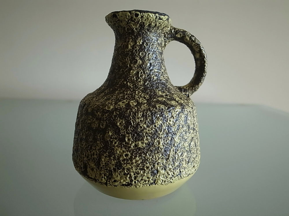 【東ドイツ Haldenslebenのジャグ花瓶】ミッドセンチュリー 245 東ドイツ Haldenslebenのジャグ花瓶】ミッドセンチュリー 245