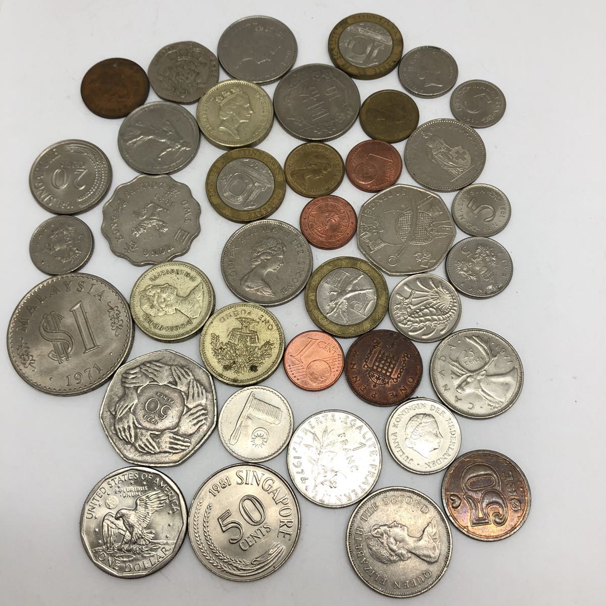 外国、コイン記念硬貨japan,hongkong,malaysia, 京都で外貨両替するならトーカイで！世界20通貨＆一部コインもOK!!【イオンモール北大路1階】  | 金・貴金属 プラチナ ブランド品の高価買取 京都NO.1のトーカイ