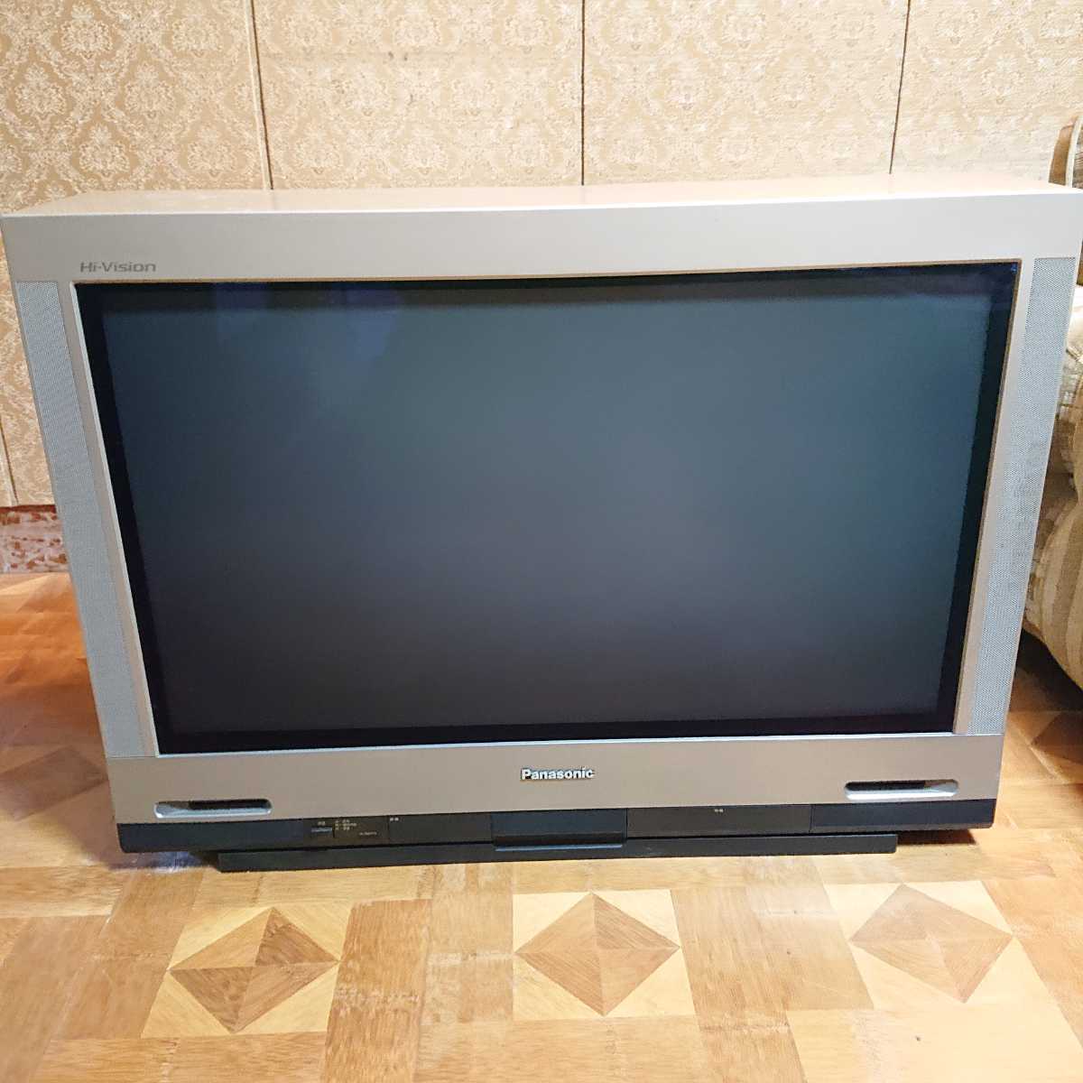 【やや傷や汚れあり】【ブラウン管テレビ】 パナソニック Panasonic 36型 36インチ TH-36FH10 ジャンク品の落札情報詳細 ...