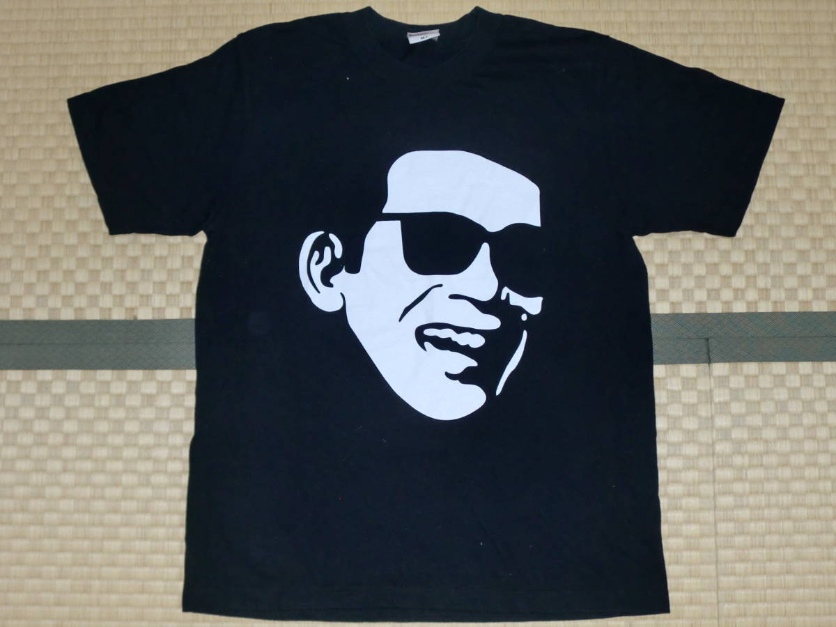 未使用に近い】森田一義 タモリ Tシャツ Mサイズ ブラタモリ 笑って
