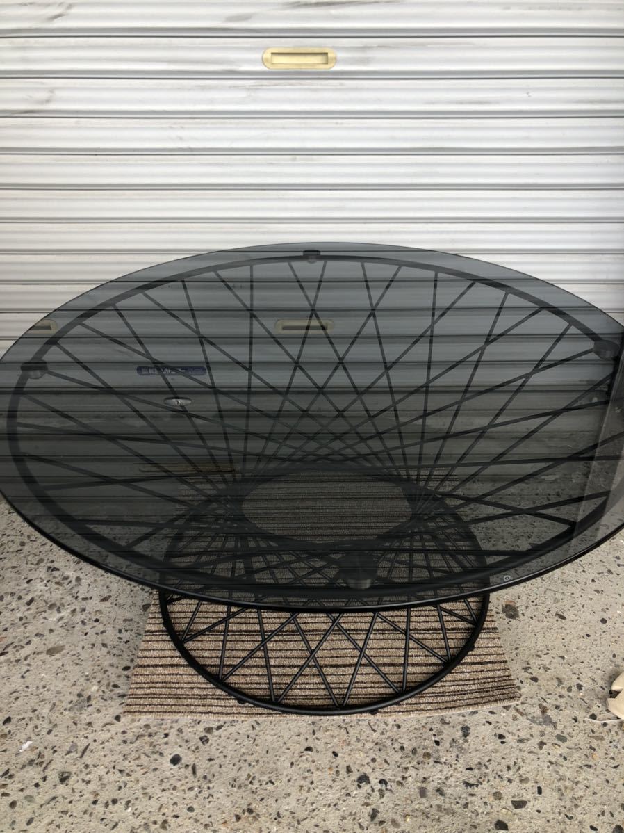 Francfranc サイドテーブル マーリア ブラック 円形 家具　50cm Francfranc サイドテーブル マーリア ブラック 円形 家具 50cm