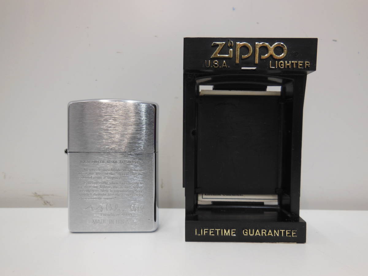 【目立った傷や汚れなし】喫煙グッズ祭 ジッポー WHY DID HE NAME IT ZIPPO 中古 Zippo オイルライターの落札情報