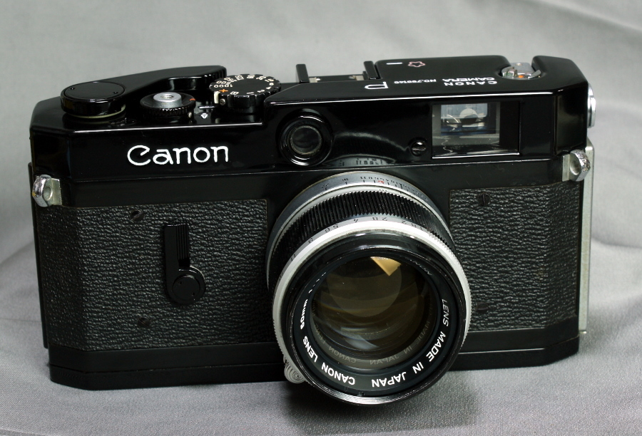 目立った傷や汚れなし】♪♪Canon キャノンP ☆自衛隊用・桜マーク付き