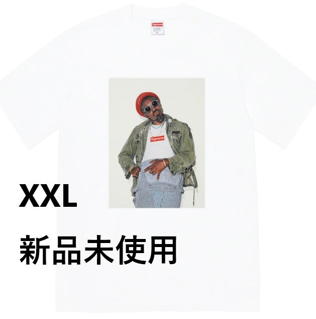 Supreme Andre 3000 Tee White XL 白 アンドレ T nvW618LNHv, トップス 【日本限定モデル】 Supreme シュプリーム Andre 3000 Tee XL Tシャツ/カットソー(半袖/袖なし)